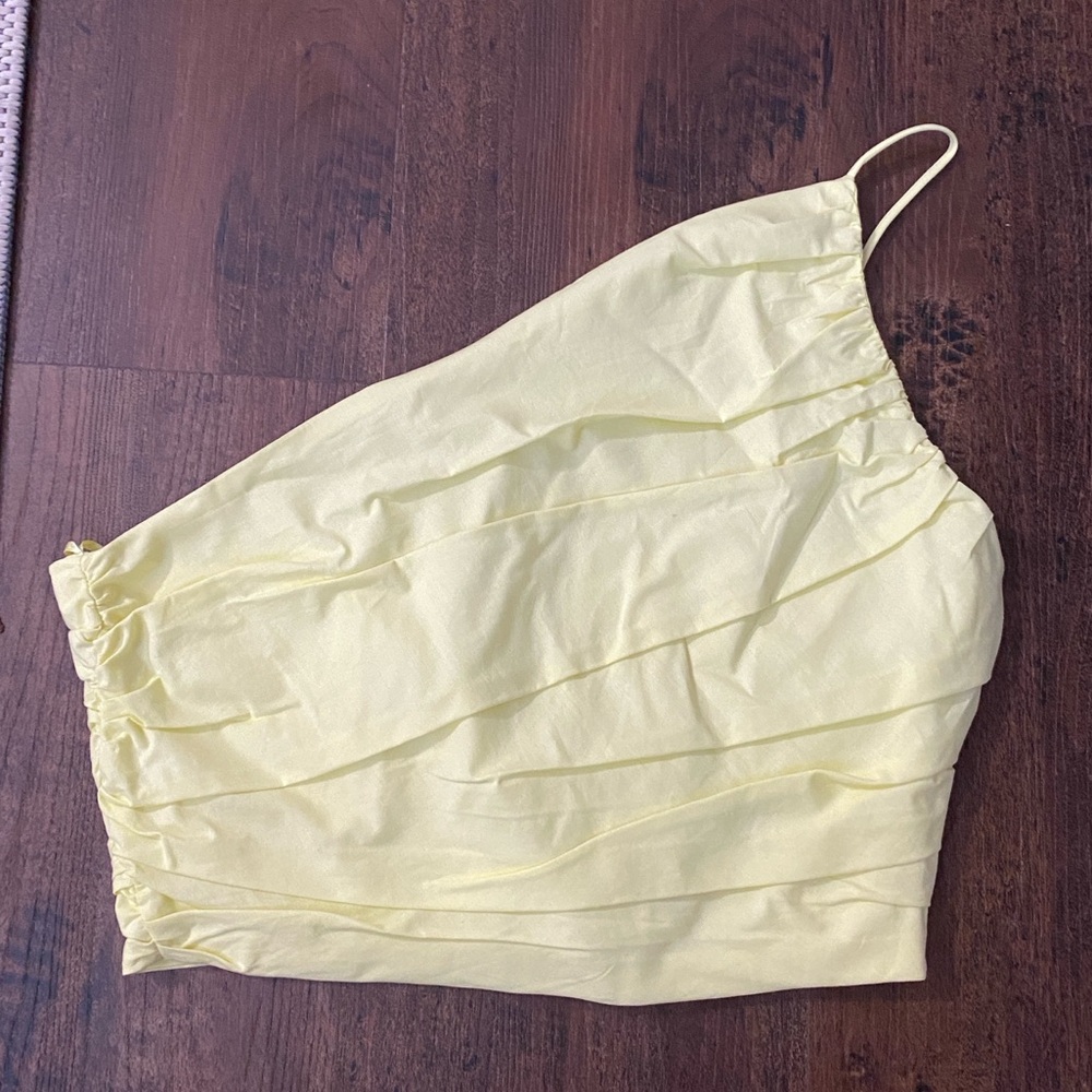Zara one shoulder top